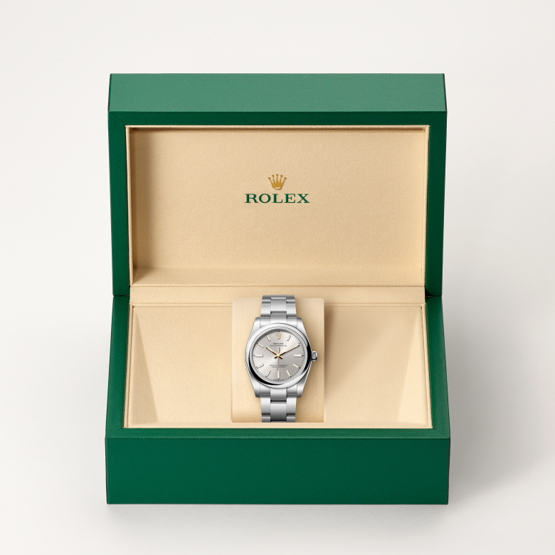 Rolex Oyster Perpetual 34 124200 Herrenuhr Bild 3