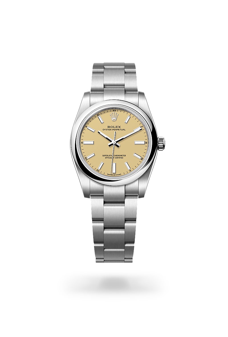 Rolex Oyster Perpetual 34 M124200-0007 Herrenuhr - Oyster, 34 mm, Edelstahl Oystersteel