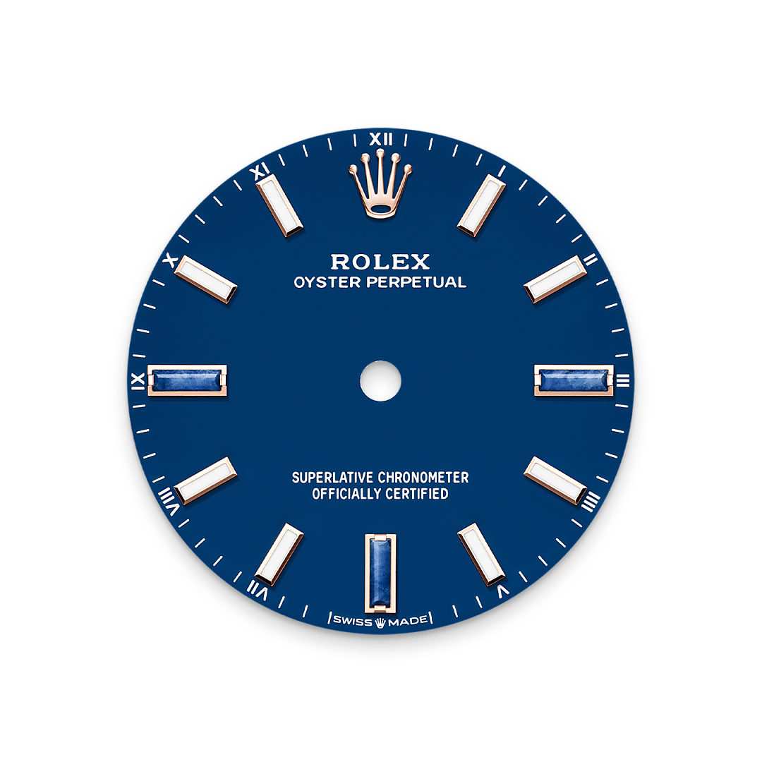 Zifferblatt in Blue stone