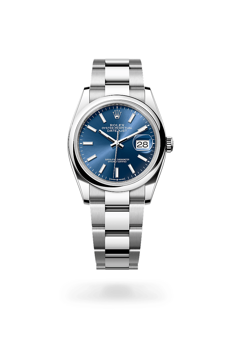 Rolex Datejust 36 M126200-0006 Herrenuhr - Oyster, 36 mm, Edelstahl Oystersteel 