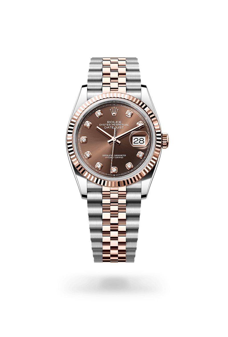 Rolex Datejust 36 M126231-0053 Herrenuhr - Oyster, 36 mm, Edelstahl Oystersteel und Everose-Gold 