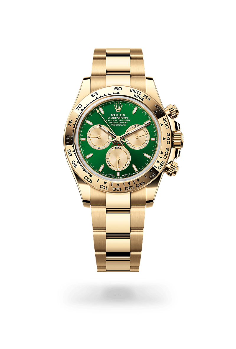 Rolex Cosmograph Daytona M126508-0008 Herrenuhr - Oyster, 40 mm, Gelbgold