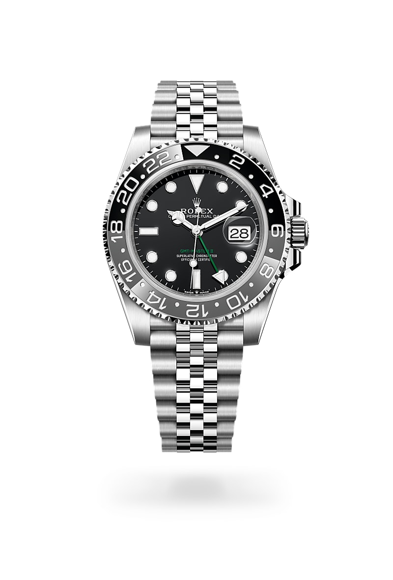 Rolex GMT-Master II M126710GRNR-0003 Herrenuhr - Oyster, 40 mm, Edelstahl Oystersteel