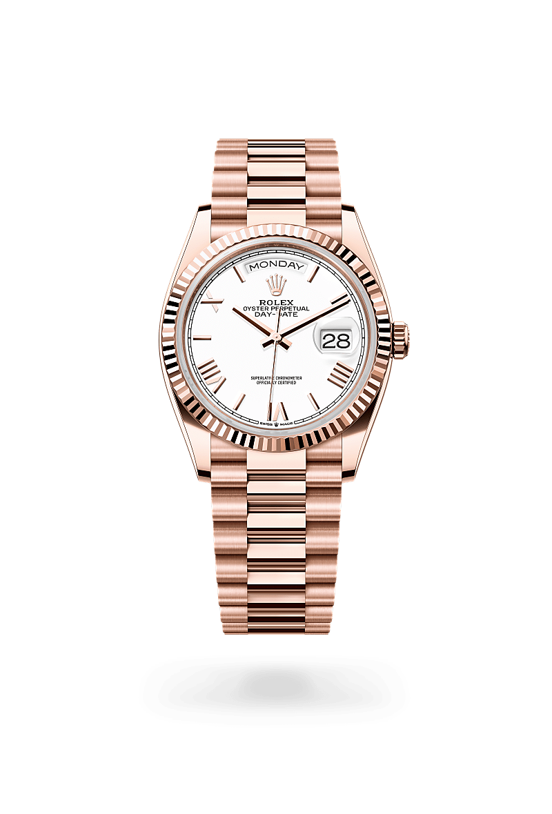 Rolex Day-Date 36 M128235-0070 Herrenuhr / Damenuhr - Oyster, 36 mm, Everose-Gold 