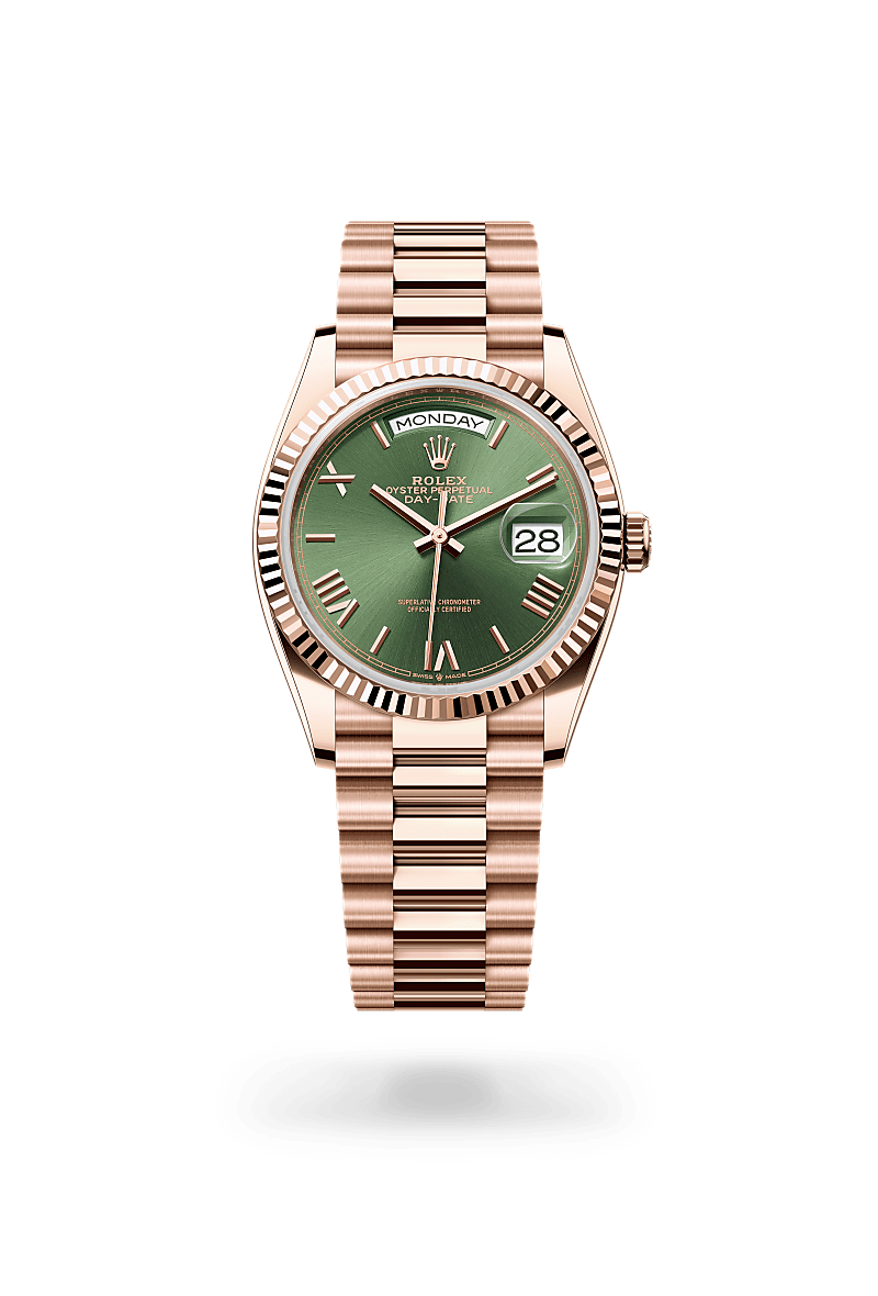 Rolex Day-Date 36 M128235-0089 Herrenuhr - Oyster, 36 mm, Everose-Gold 