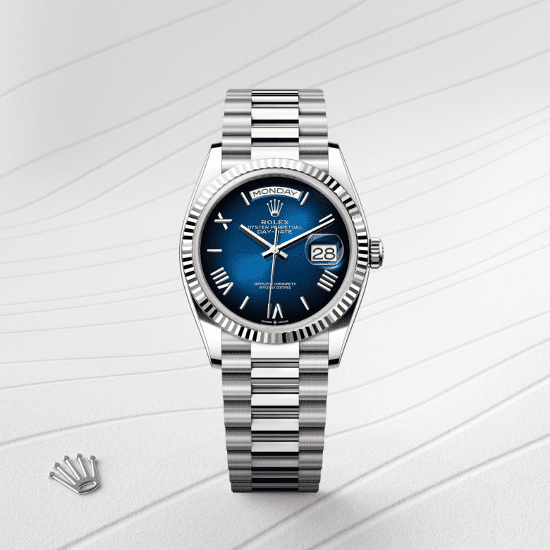 Rolex Day-Date 36 128239 Herrenuhr / Damenuhr Bild 2
