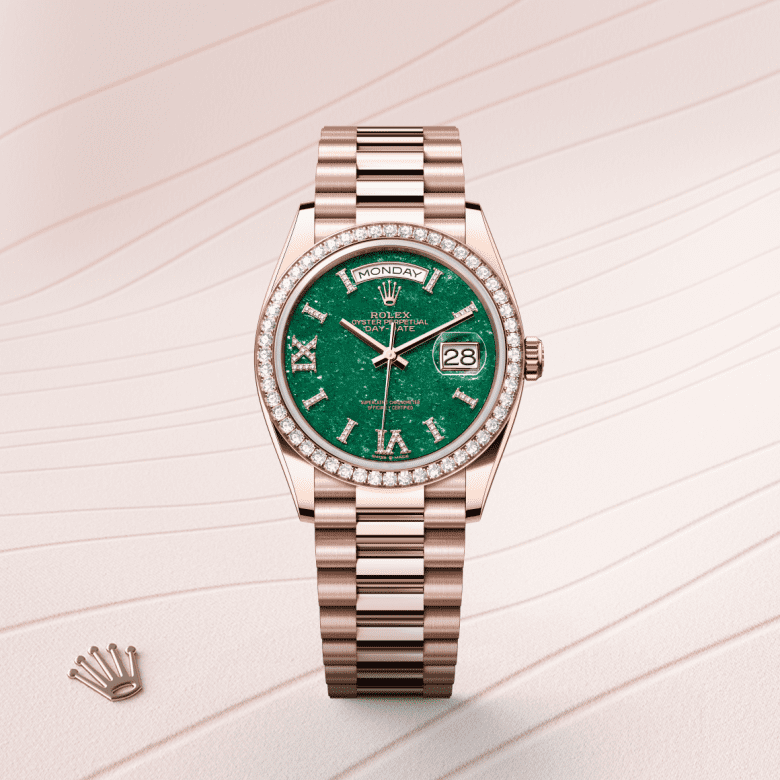 Rolex Day-Date 36 128345RBR Herrenuhr / Damenuhr Bild 2