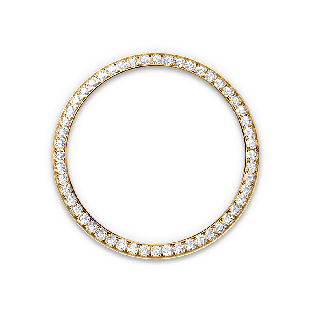 Diamantbesetzte Lünette