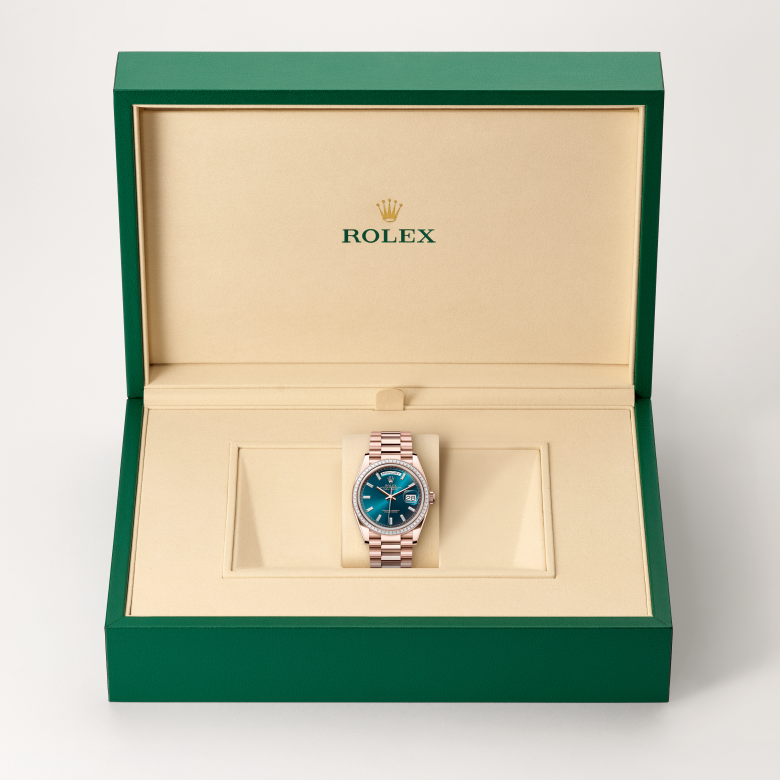 Rolex Day-Date 36 128395TBR Herrenuhr Bild 3