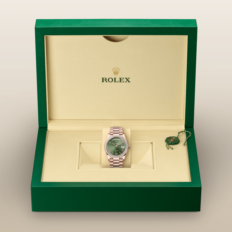 Rolex Day-Date 36 128395TBR Herrenuhr Bild 3