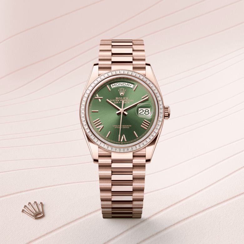 Rolex Day-Date 36 128395TBR Herrenuhr Bild 2