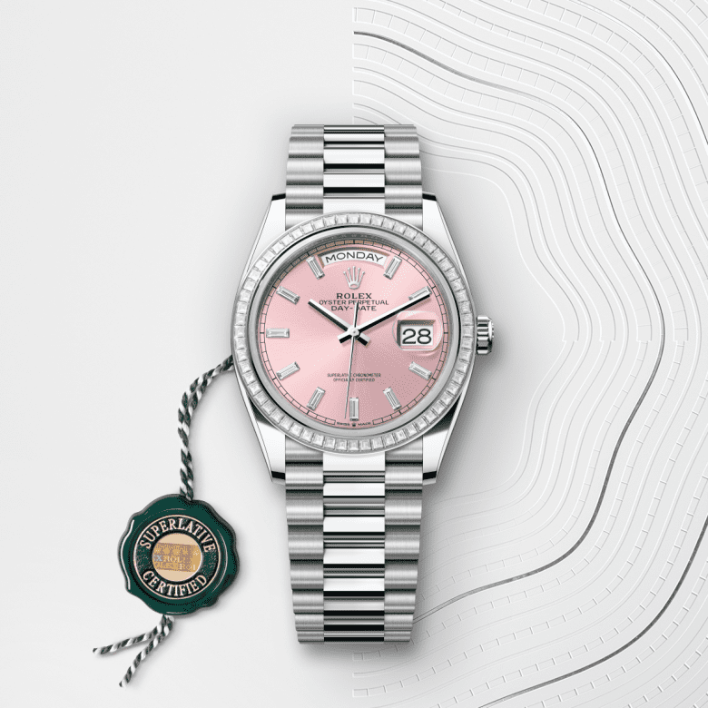 Rolex Day-Date 36 128396TBR Herrenuhr Bild 4