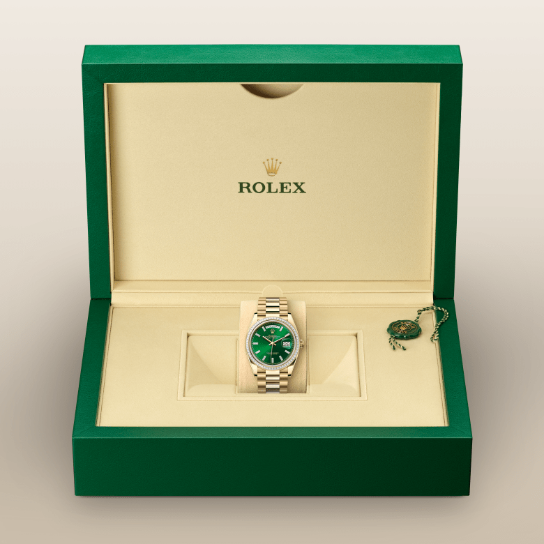 Rolex Day-Date 36 128398TBR Herrenuhr / Damenuhr Bild 3