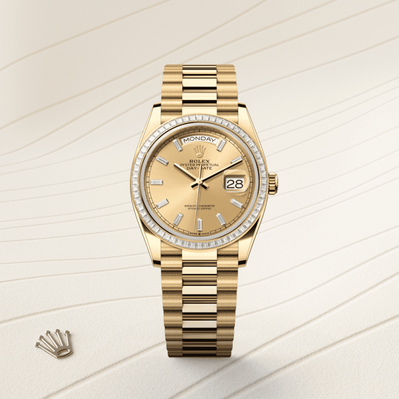 Rolex Day-Date 36 128398TBR Herrenuhr / Damenuhr Bild 2