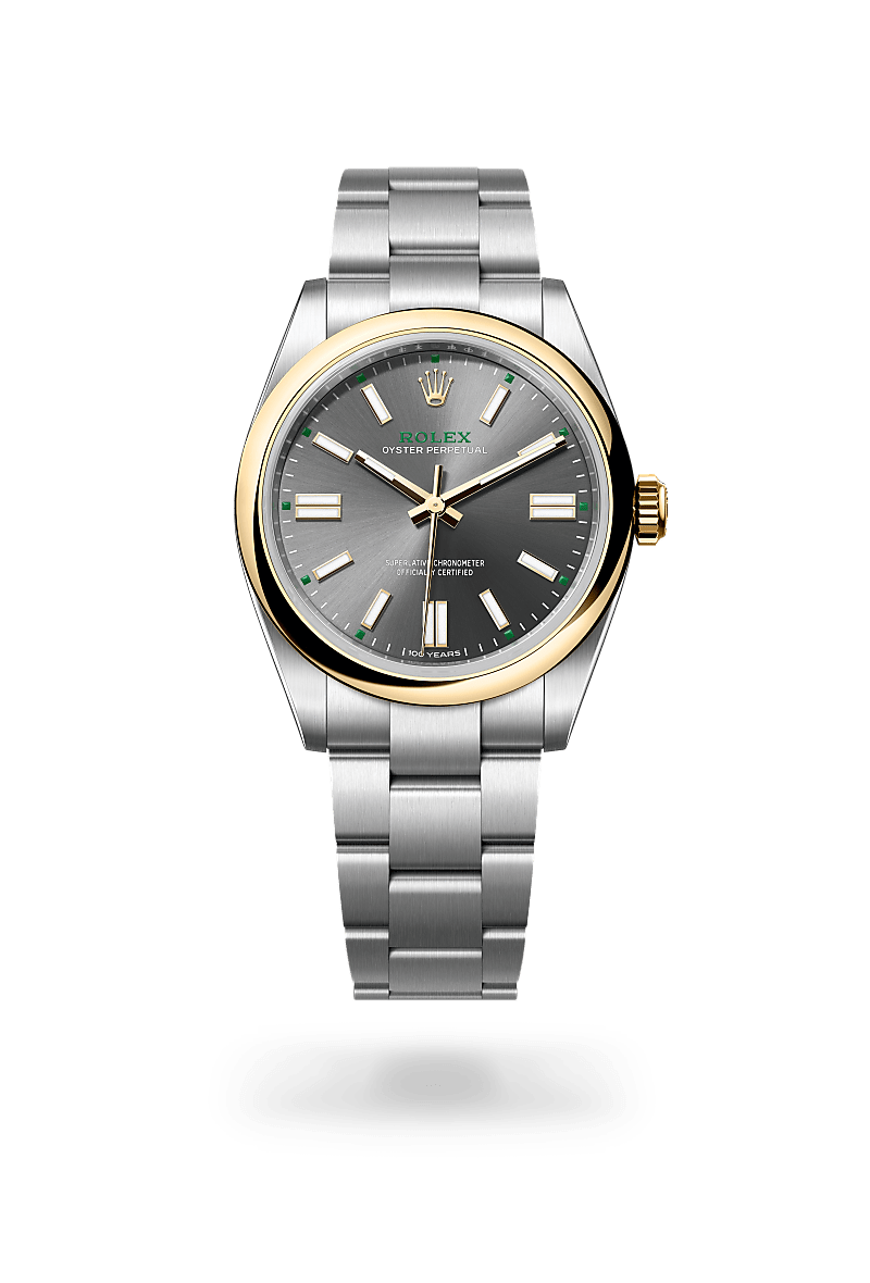 Rolex Oyster Perpetual 41 M134303-0001 Herrenuhr - Oyster, 41 mm, Edelstahl Oystersteel und Gelbgold 
