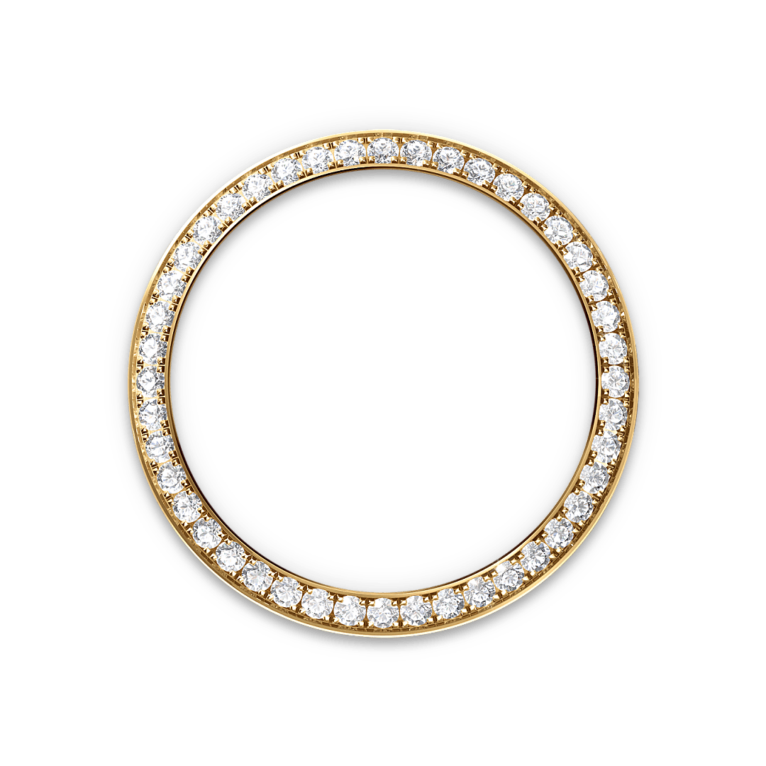 Diamantbesetzte Lünette