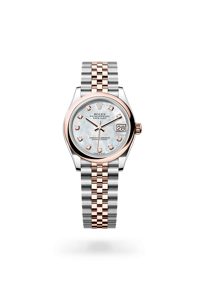 Rolex Datejust 31 M278241-0026 Herrenuhr - Oyster, 31 mm, Edelstahl Oystersteel und Everose-Gold