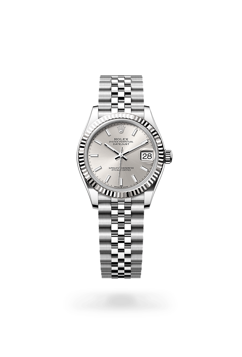 Rolex Datejust 31 M278274-0012 Herrenuhr - Oyster, 31 mm, Edelstahl Oystersteel und Weißgold