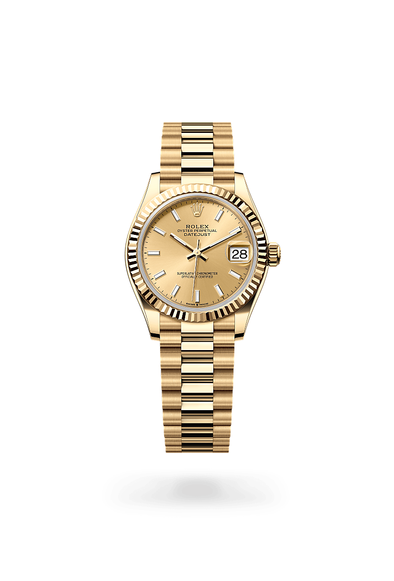 Rolex Datejust 31 M278278-0040 Herrenuhr - Oyster, 31 mm, Gelbgold