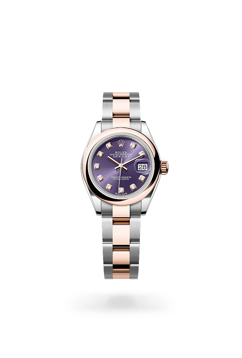 Rolex Lady-Datejust M279161-0016 Herrenuhr - Oyster, 28 mm, Edelstahl Oystersteel und Everose-Gold