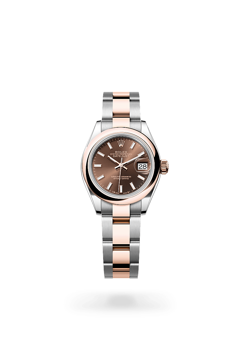 Rolex Lady-Datejust M279161-0018 Herrenuhr - Oyster, 28 mm, Edelstahl Oystersteel und Everose-Gold