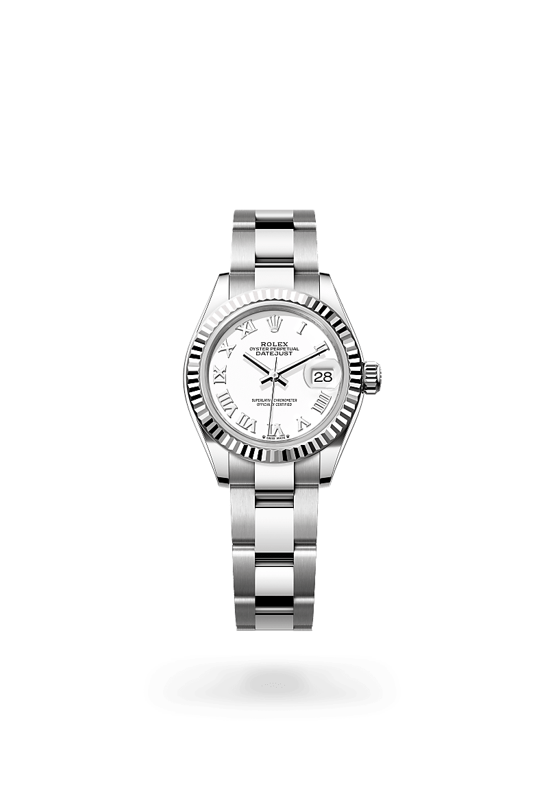 Rolex Lady-Datejust M279174-0020 Herrenuhr / Damenuhr - Oyster, 28 mm, Edelstahl Oystersteel und Weißgold 