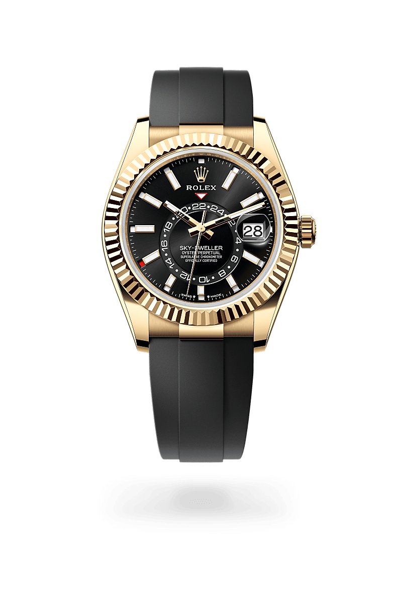 Rolex Sky-Dweller M336238-0002 Herrenuhr - Oyster, 42 mm, Gelbgold 