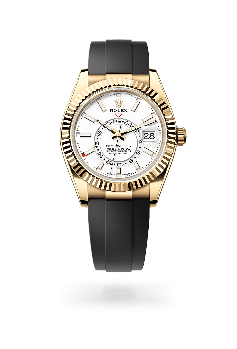 Rolex Sky-Dweller M336238-0003 Herrenuhr - Oyster, 42 mm, Gelbgold 