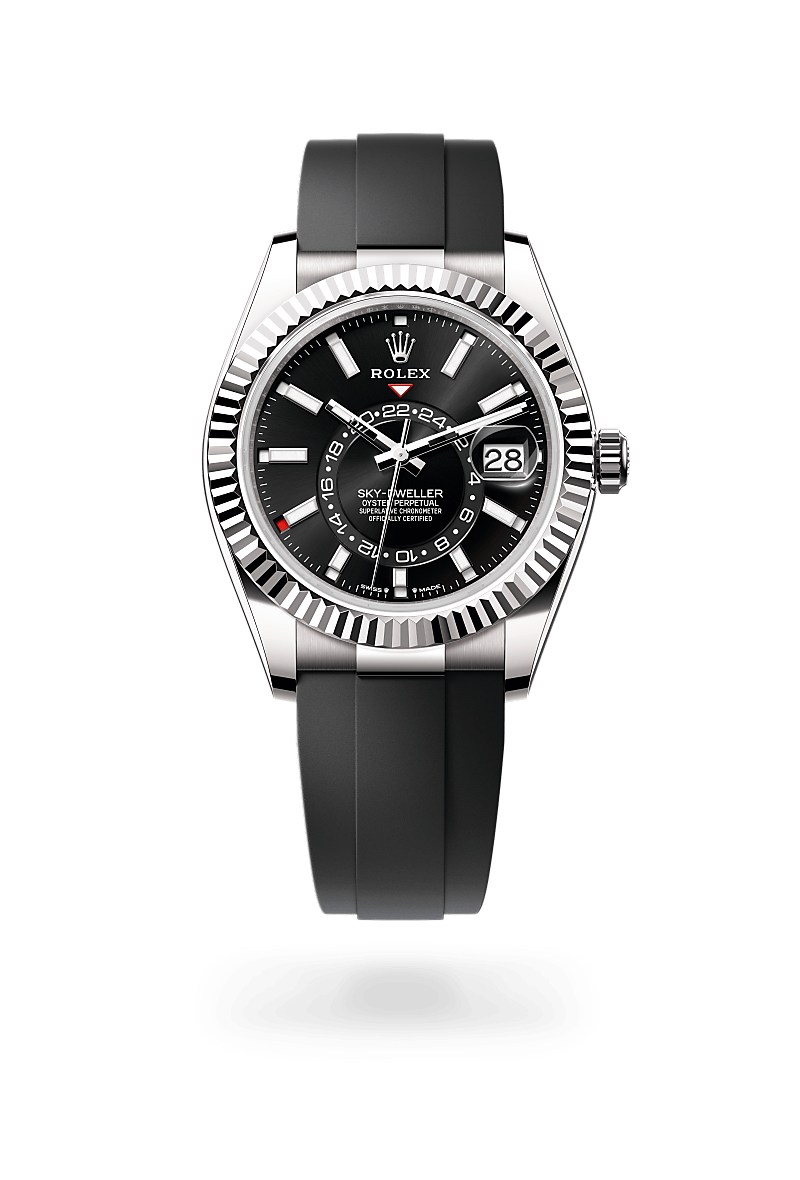 Rolex Sky-Dweller M336239-0002 Herrenuhr - Oyster, 42 mm, Weißgold 