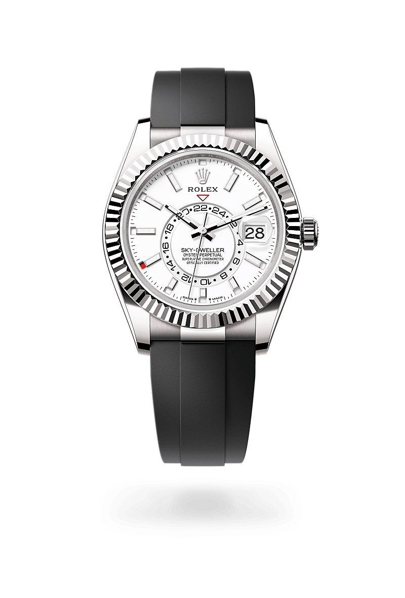Rolex Sky-Dweller M336239-0003 Herrenuhr - Oyster, 42 mm, Weißgold