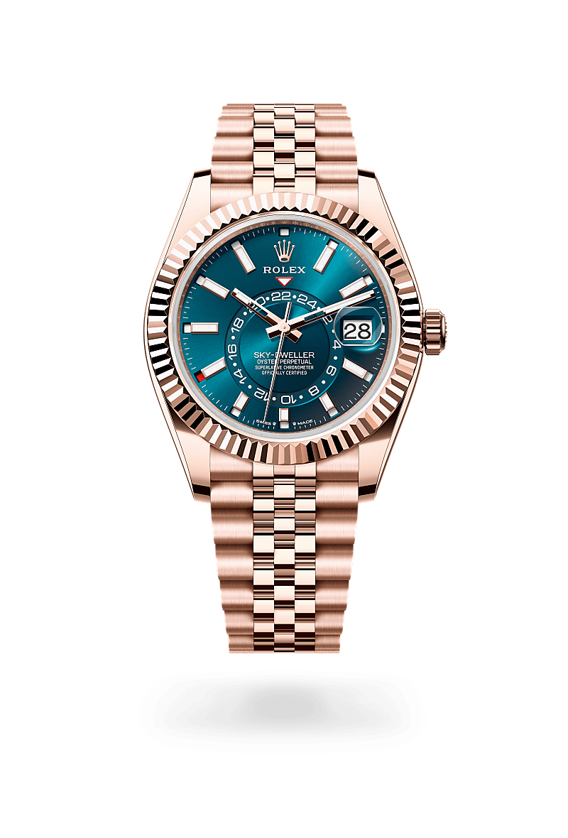 Rolex Sky-Dweller Herrenuhr (M336935-0005) Oyster, 42 mm, Everose-Gold
