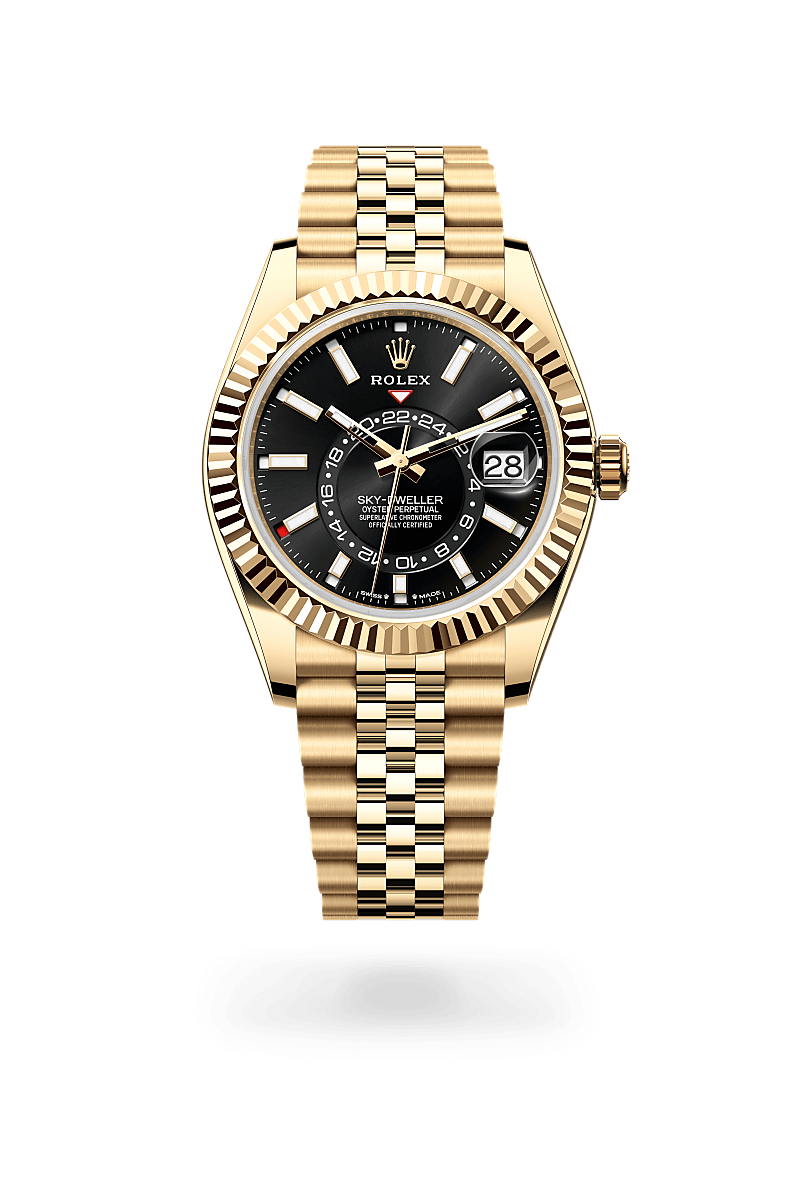 Rolex Sky-Dweller M336938-0005 Herrenuhr - Oyster, 42 mm, Gelbgold 
