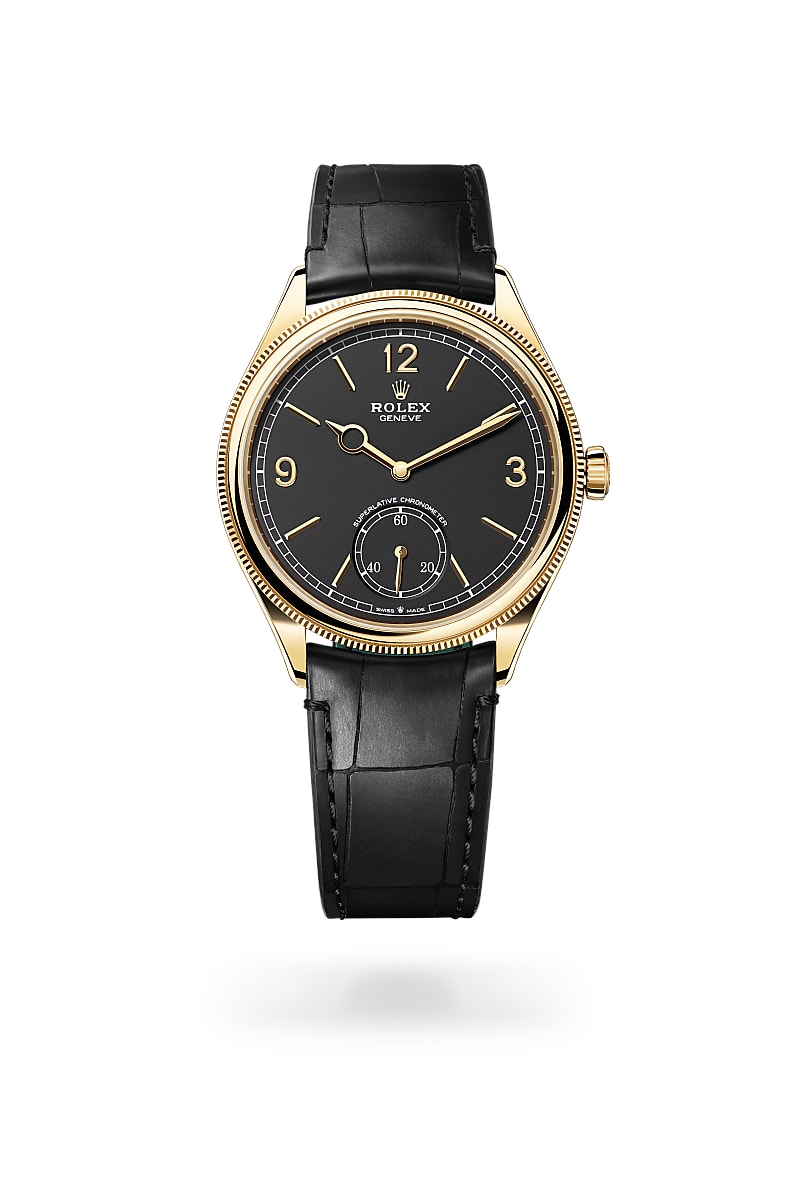 Rolex 1908 M52508-0002 Herrenuhr - 39 mm, 18 Karat Gelbgold, poliert