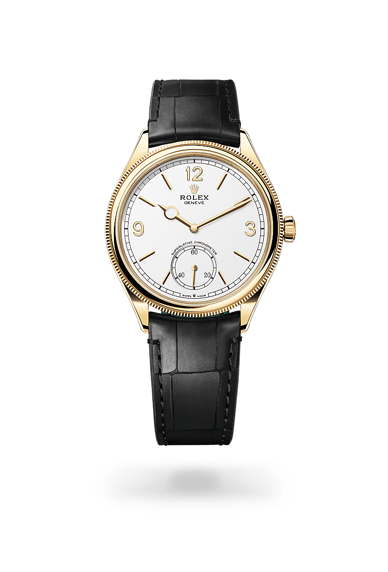 Rolex 1908 M52508-0005 Herrenuhr - 39 mm, 18 Karat Gelbgold, poliert 